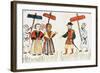 A Portuguese Merchant Being Greeted by His Indian Household, 16th, Biblioteca Casanatense, Rome-null-Framed Giclee Print