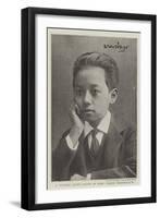 A Possible Crown Prince of Siam, Prince Thoonkramom-null-Framed Giclee Print