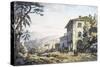 A Post-House Near Florence-William Marlow-Stretched Canvas