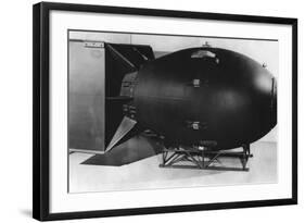 A Post-War Model of 'Fat Boy'-null-Framed Photo