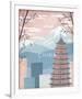 A Postcard From China-Clara Wells-Framed Giclee Print