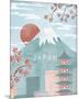 A Postcard From Japan-Clara Wells-Mounted Giclee Print