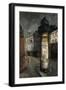 A Poster Column, Paris-Yuzo Saeki-Framed Giclee Print