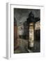 A Poster Column, Paris-Yuzo Saeki-Framed Giclee Print