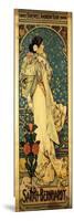 A Poster for Sarah Bernhardt's Farewell American Tour, 1905-1906, C.1905-Alphonse Mucha-Mounted Giclee Print