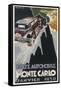 A Poster for the Monte Carlo Rally of January 1930-null-Framed Stretched Canvas