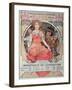 A Poster for the World Fair, St. Louis, United States, 1904 (Lithograph)-Alphonse Marie Mucha-Framed Giclee Print