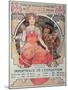 A Poster for the World Fair, St. Louis, United States, 1904 (Lithograph)-Alphonse Marie Mucha-Mounted Giclee Print