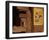 A Poster Promotes Voting Near the Voter Registration Office-null-Framed Photographic Print