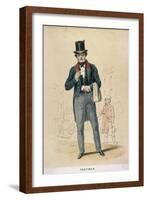 A Postman, 1855-Day & Son-Framed Giclee Print