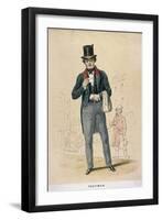 A Postman, 1855-Day & Son-Framed Giclee Print