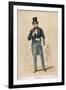 A Postman, 1855-Day & Son-Framed Giclee Print