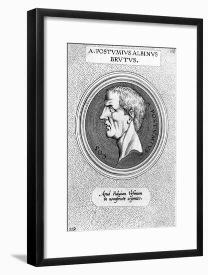 A Postumius Albinus-null-Framed Art Print