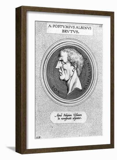 A Postumius Albinus-null-Framed Art Print