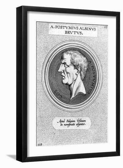 A Postumius Albinus-null-Framed Art Print