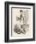 A Pot-Boy, Employed by a Pub to Deliver Pint and Quart Jugs of Beer to Nearby Homes-null-Framed Art Print