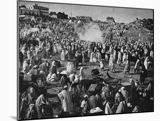 A Powder Play On Foot, c1900, (1903)-Anthony Cavilla-Mounted Photographic Print