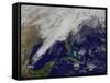 A Powerful Cold Front Moving from the Central United States to the East Coast-null-Framed Stretched Canvas
