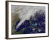 A Powerful Cold Front Moving from the Central United States to the East Coast-null-Framed Photographic Print