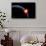 A Powerful Explosion on Earth's Surface from a Colliding Asteroid Impact-null-Framed Stretched Canvas displayed on a wall