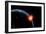 A Powerful Explosion on Earth's Surface from a Colliding Asteroid Impact-null-Framed Premium Giclee Print