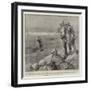 A Practical Joke in the Desert-Sydney Prior Hall-Framed Giclee Print