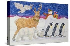 A Present for Santa-Catherine Bradbury-Stretched Canvas