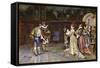 A Presentation of Henri IV of France at the Court of Marguerite Valois, 1887-Giuseppe Aureli-Framed Stretched Canvas
