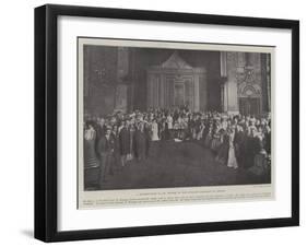 A Presentation to Mr Seddon by New Zealand Colonists in London-null-Framed Giclee Print