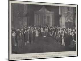 A Presentation to Mr Seddon by New Zealand Colonists in London-null-Mounted Giclee Print