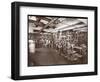 A Press Room at the McCall Publishing Co., New York, 1913-Byron Company-Framed Giclee Print