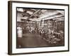 A Press Room at the McCall Publishing Co., New York, 1913-Byron Company-Framed Giclee Print