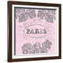 A Pretty and Pink Paris-Morgan Yamada-Framed Art Print