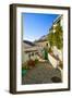 A pretty street in 17th century Acebuchal in the Sierras of Tejeda, Andlaucia, Spain, sits on a...-Panoramic Images-Framed Photographic Print