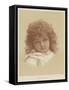 A Pretty Study-Florence Claxton-Framed Stretched Canvas