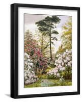 A Pretty Woodland Garden-Marian Emma Chase-Framed Giclee Print