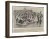 A Pricking-Sledge Race at Hindeloup, in Holland-null-Framed Giclee Print