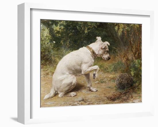 A Prickly Problem-George Augustus Holmes-Framed Giclee Print