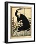 A Priest Beats a Boy-Félix Vallotton-Framed Giclee Print
