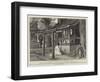 A Priest before a Fox Shrine, Japan-Charles Edwin Fripp-Framed Premium Giclee Print