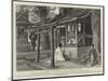 A Priest before a Fox Shrine, Japan-Charles Edwin Fripp-Mounted Premium Giclee Print