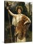 A Priestess of Bacchus-John Collier-Stretched Canvas