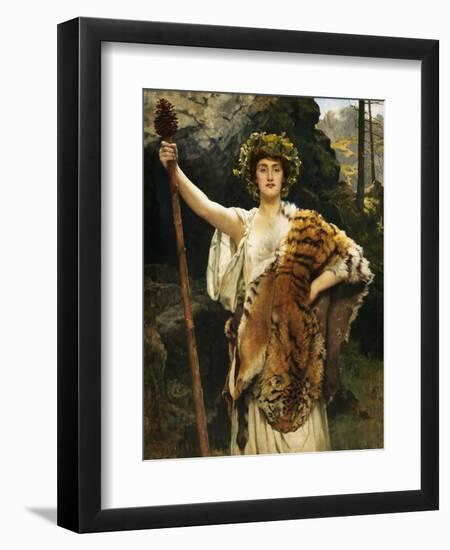 A Priestess of Bacchus-John Collier-Framed Giclee Print