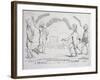 A Prince and a Poltron, Published by J. Aitken in 1789-null-Framed Giclee Print