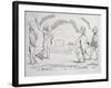 A Prince and a Poltron, Published by J. Aitken in 1789-null-Framed Giclee Print