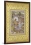 A Prince Giving Audience Mughal Late 16th Century-null-Framed Giclee Print