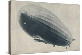 'A Prince of Zeppelins That Flew The World Round and Feared Not Storm Nor Tropic Sun', c1935-Luftschiffbau Zeppelin-Stretched Canvas