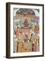 A Princely Reception-null-Framed Giclee Print