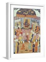 A Princely Reception-null-Framed Giclee Print