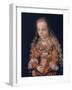 A Princess of Saxony, C1517-Lucas Cranach the Elder-Framed Giclee Print